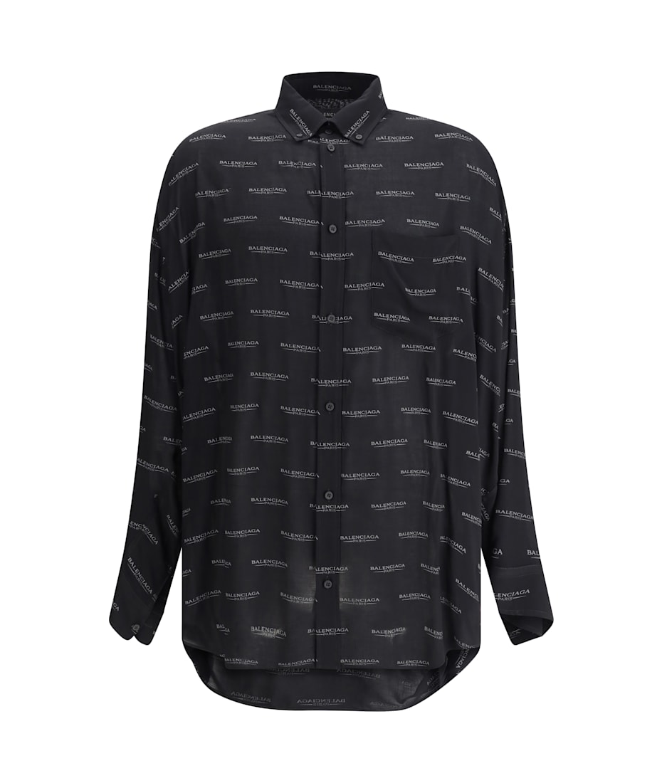Balenciaga Logoed Shirt | italist Balenciaga Logoed Shirt | italist