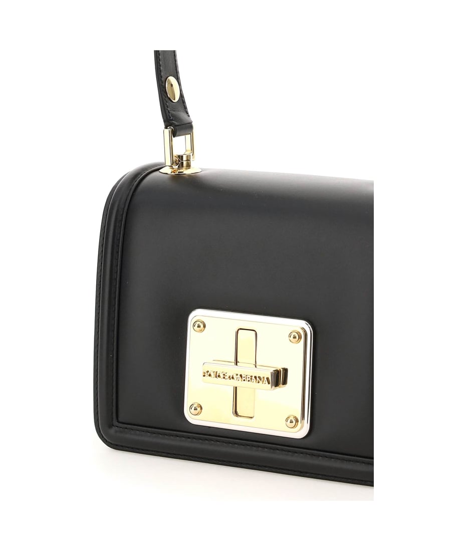 Shop Dolce&Gabbana Lola Leather Crossbody Bag