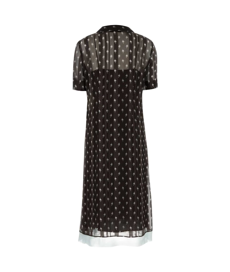 Fendi Printed Silk Shirt Dress | italist