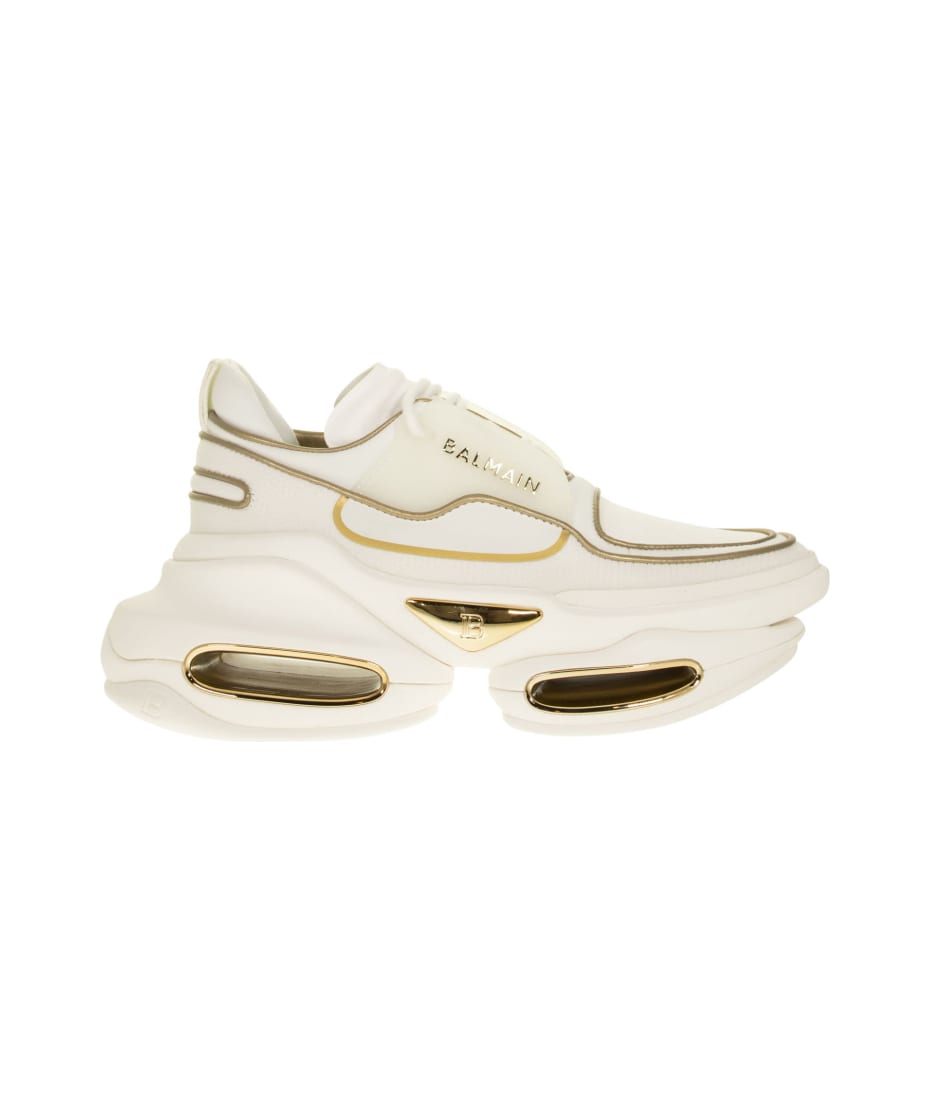 balmain trainers white