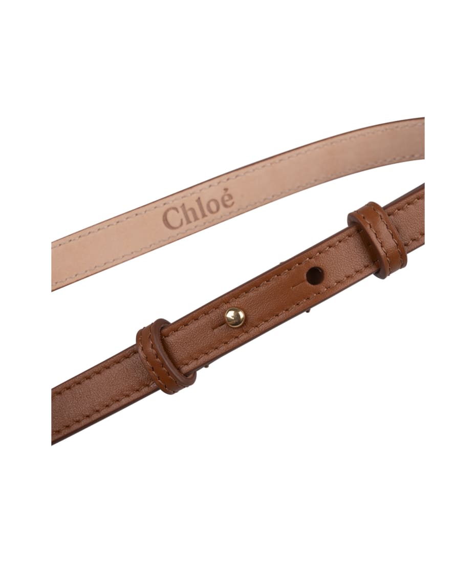 Brown Chloé Iconic Small Belt | italist