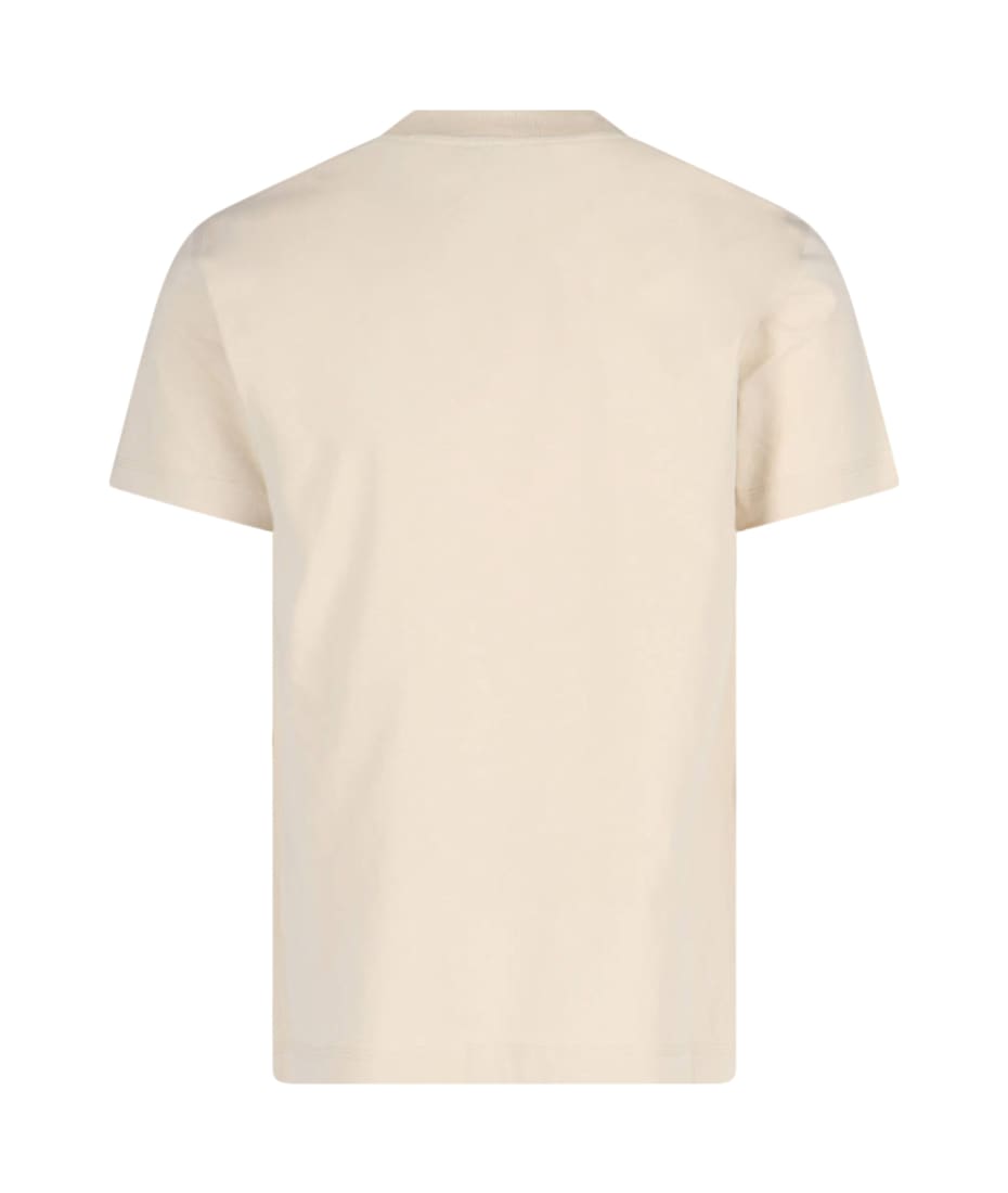 BURBERRY｜SHORT-SLEEVED ROUND NECK T-SHIRTS (Embroidery Burberry Logo T-shirt | italist