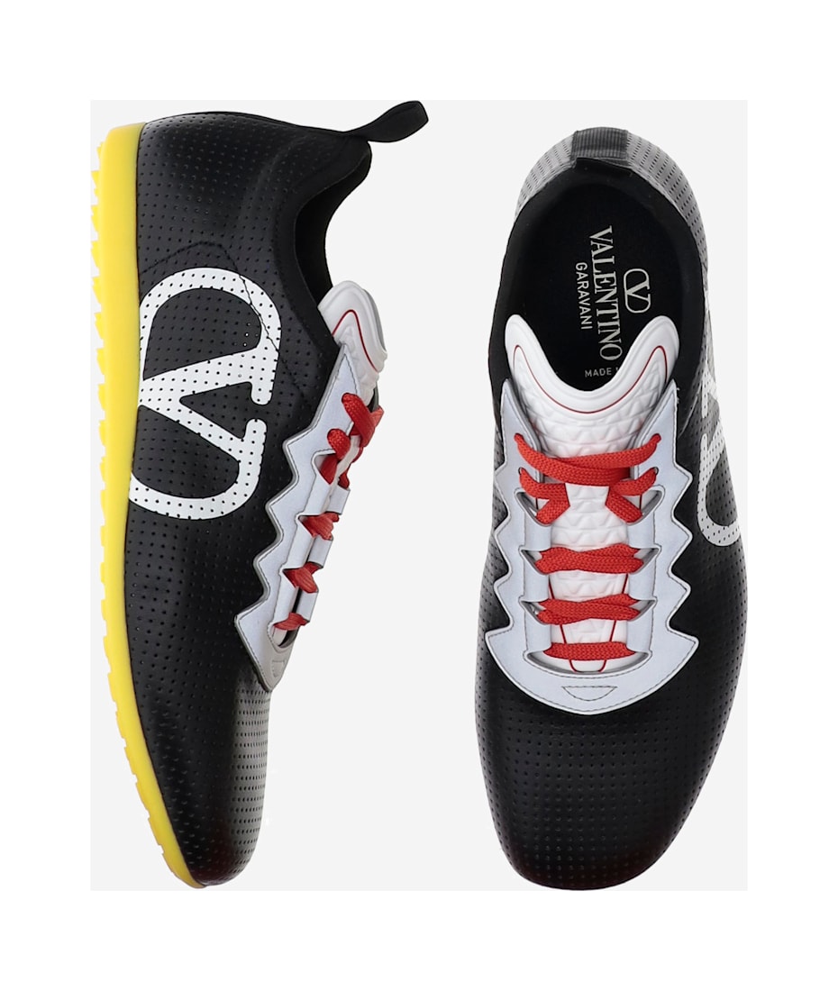 Valentino Garavani Perforated Nappa Leather Chromathon