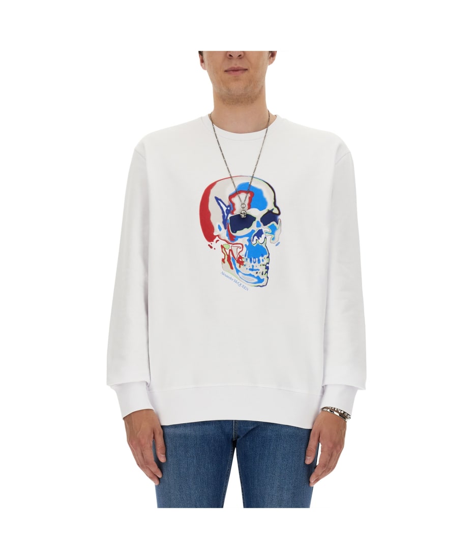 Alexander mcqueen best sale skull sweatshirt