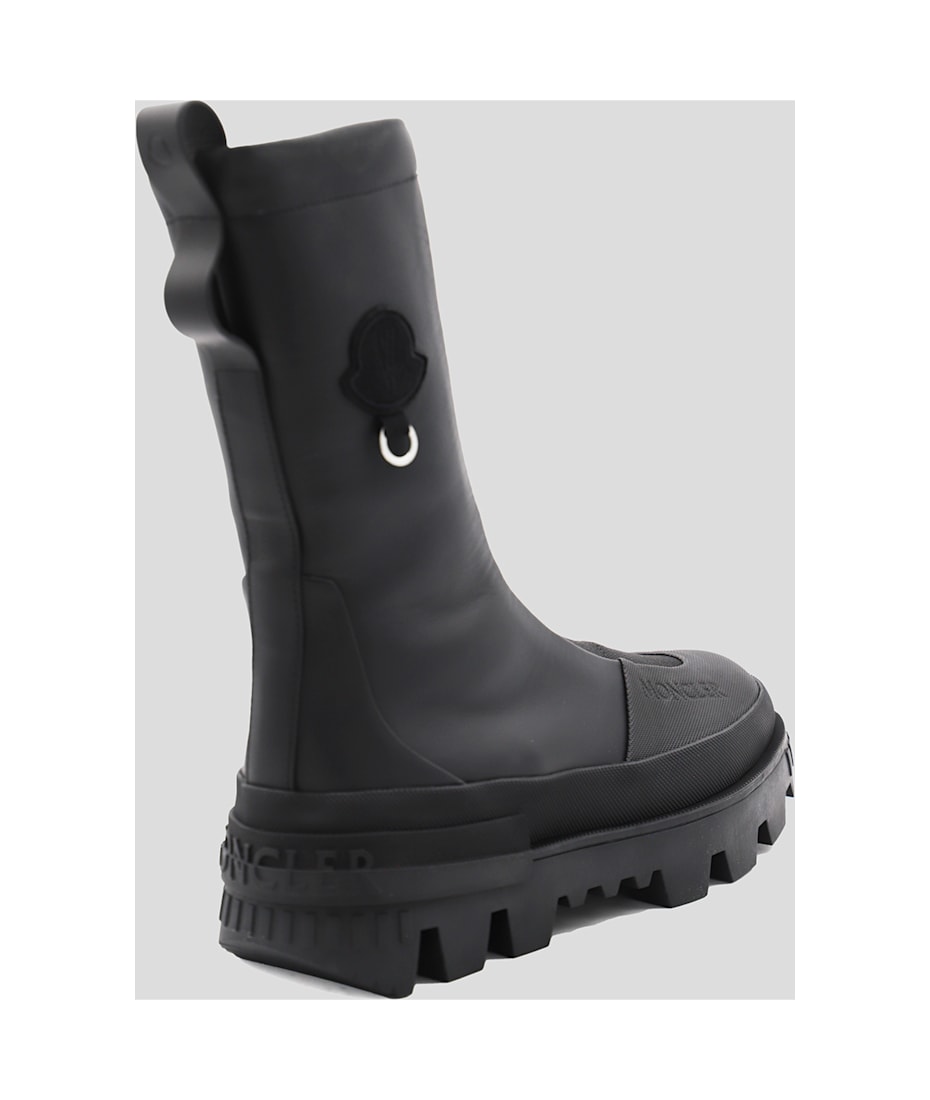 ロングブーツ MONCLER MONCLER WILLOW SMITH Boots Black MONCLER WILLOW SMITH - Salix boots | Leam Roma - Luxury