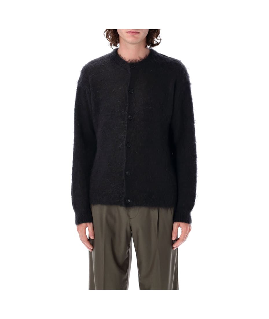 Auralee Brushed Super Kid Mohair Knit Cardigan | italist
