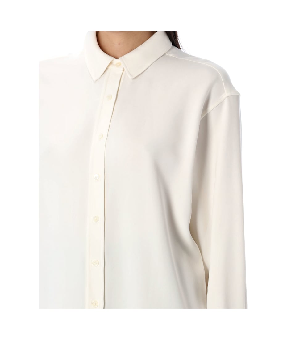 Tシャツ・カットソー ANINE BING SS25 BRAXTON SHIRT (A0710840IVY26 IVORY) ANINE BING Ivory Braxton shirt | TheDoubleF