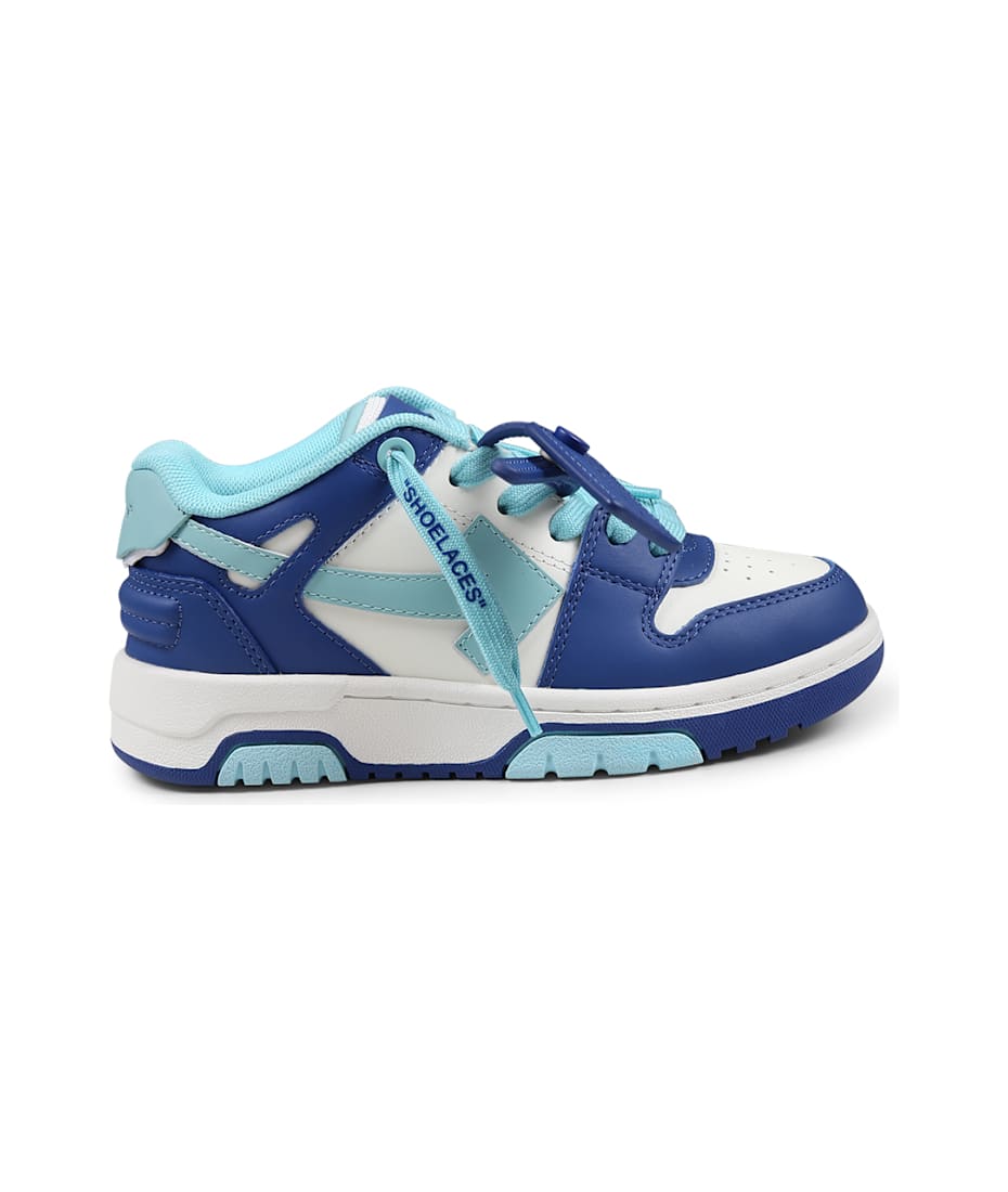 off white arrow sneakers blue