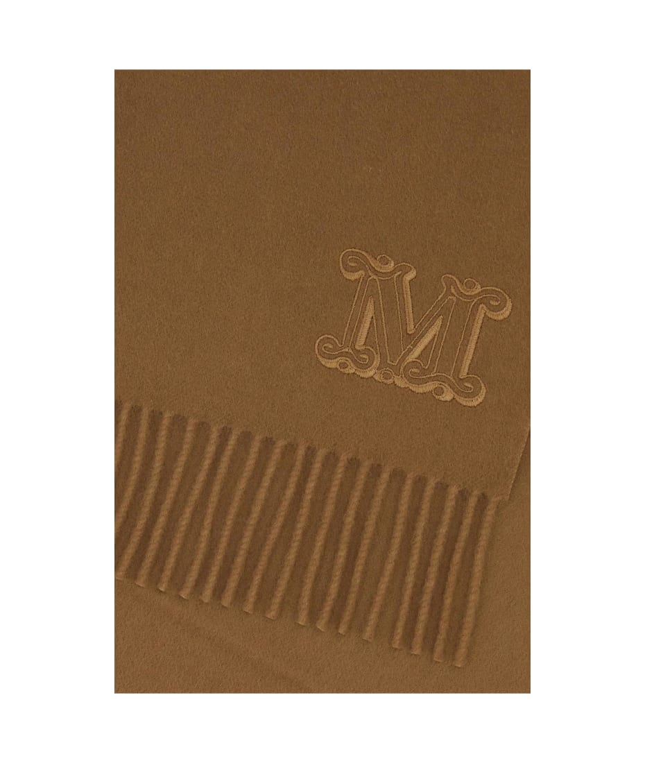 【関税&送料込】Max Mara Scarfs Brown Max Mara Cashmere Scarf | Brown | FARFETCH ID
