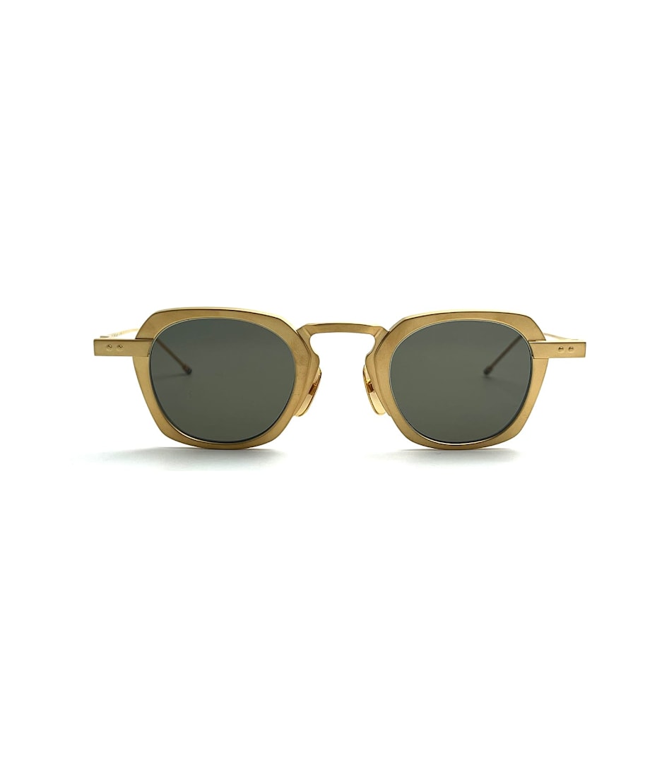THOM BROWNE ゴールド スクエア サングラス Thom Browne Square - yellow gold – Mondello 1962