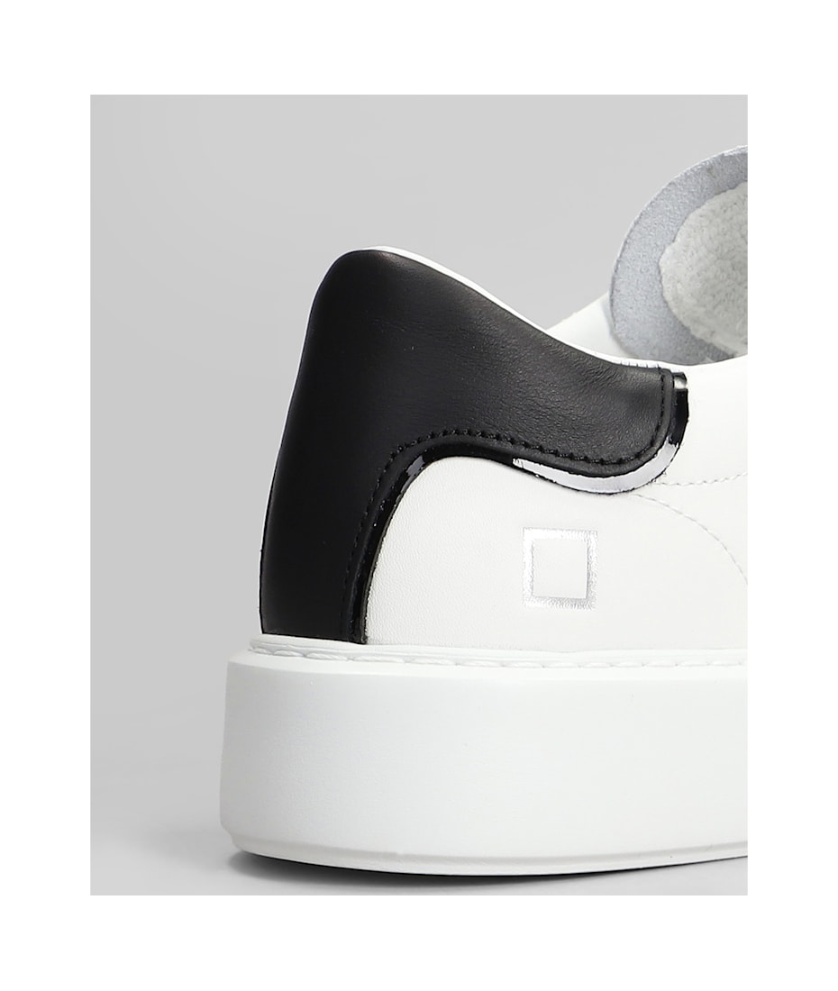 D.A.T.E. Sfera Sneakers In White Leather | italist
