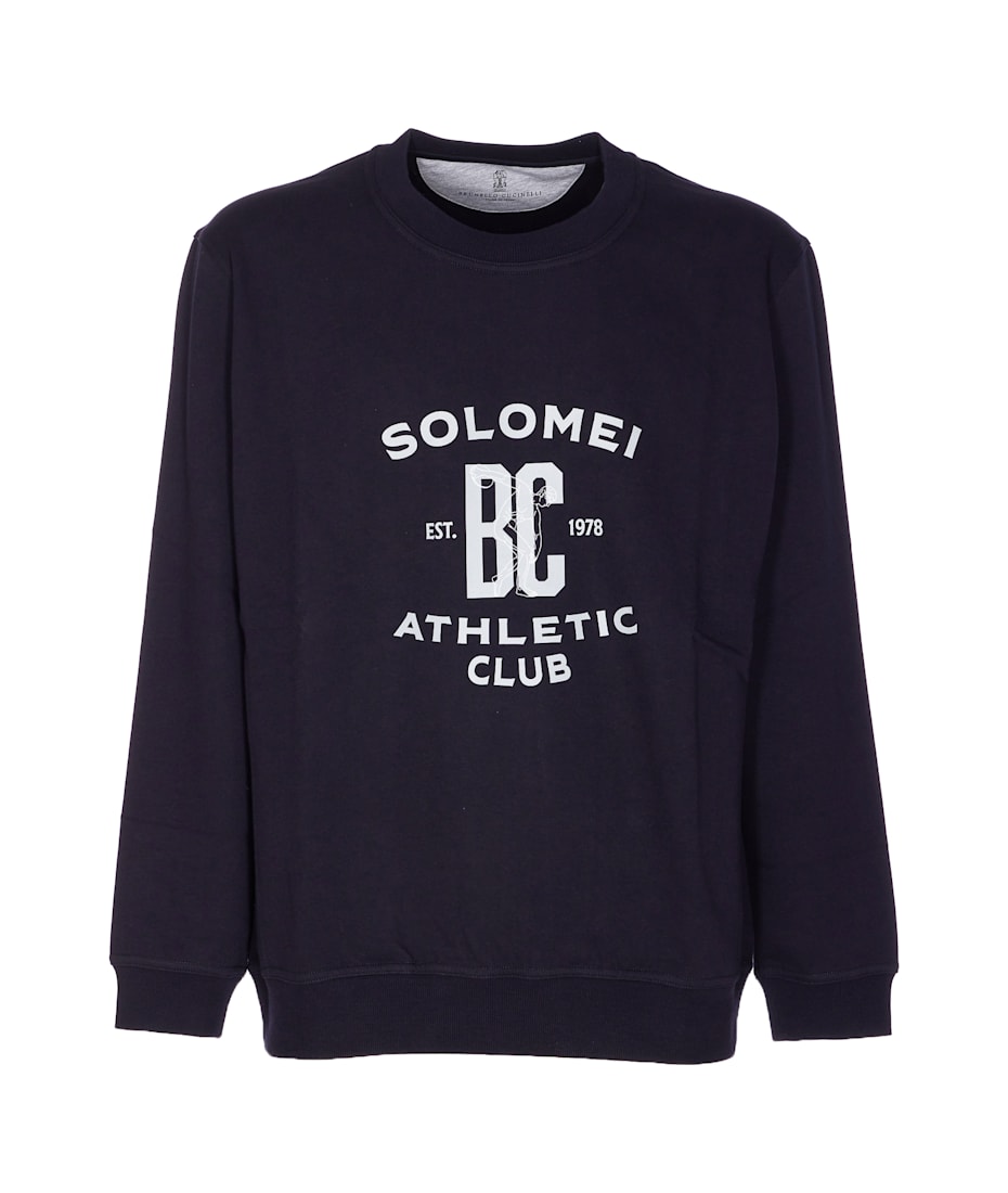 Brunello Cucinelli Maxi Print Logo Sweatshirt | italist