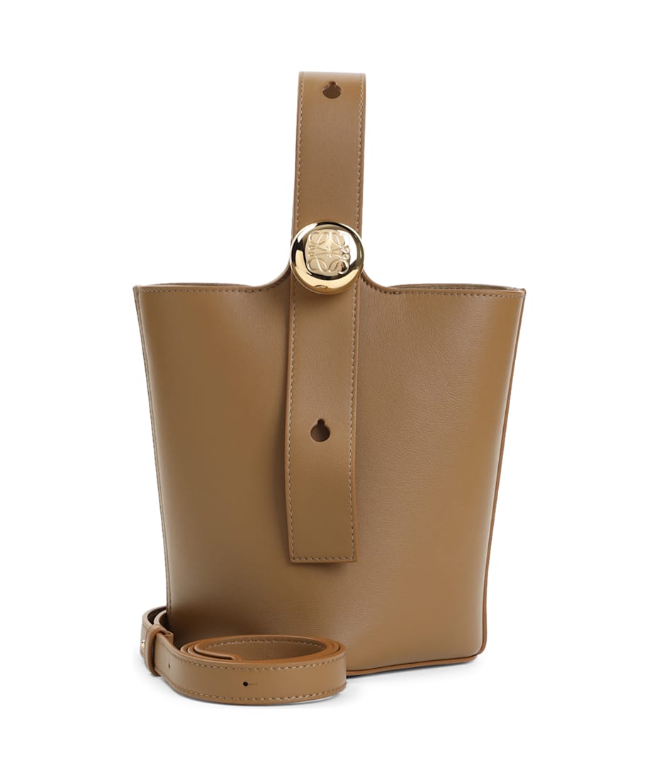 ショルダーバッグ・ポシェット LOEWE Mud Leather Mini Pebble Bucket Bag Loewe Mud Leather Mini Pebble Bucket Bag | italist