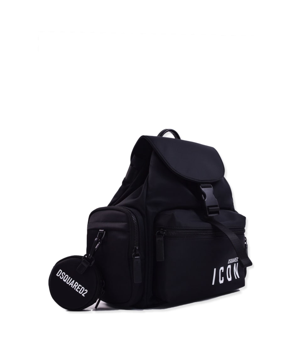 Dsquared2 アイコンフラクヘルト BEW004701500001 M1159 Dsquared2 Be Icon Backpack | italist