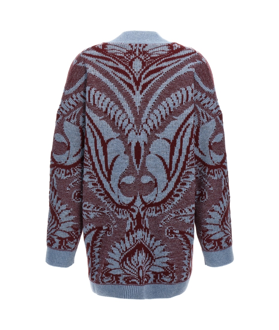Etro Wool Jacquard Cardigan | italist