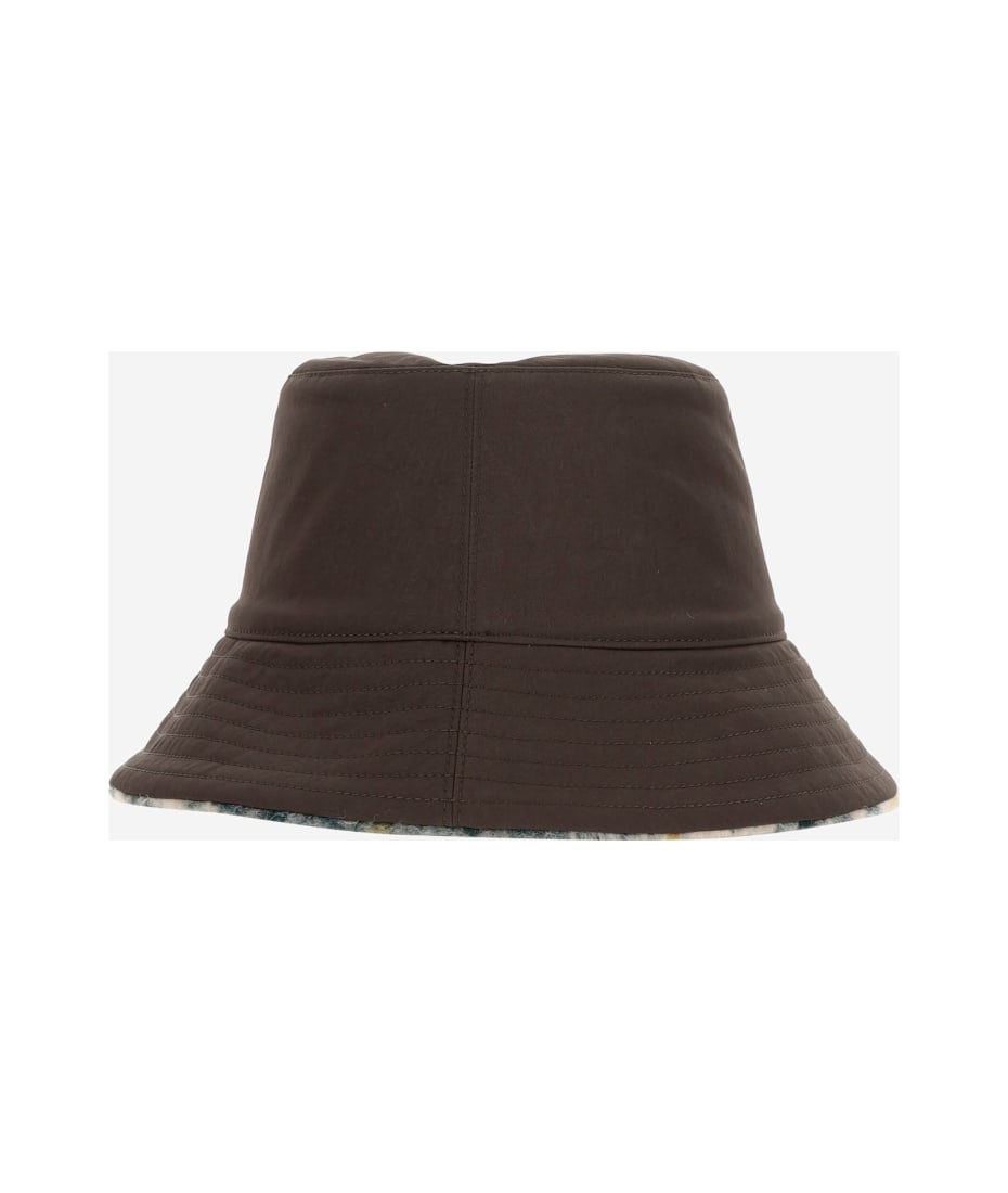 【関税込み】Burberry Reversible Fleece Check Bucket Hat Burberry-Reversible-Fleece-
