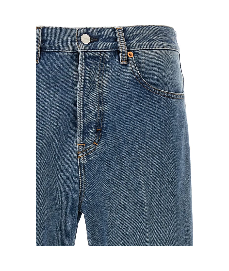 【関税込み】gucci CROPPED JEANS Gucci Cropped Jeans | italist