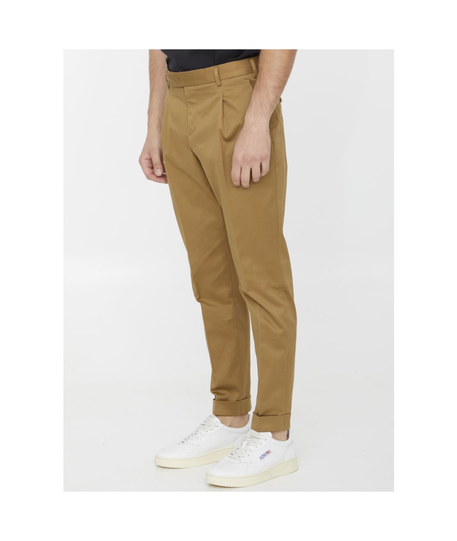 PT01 Beige Wool Trousers | italist