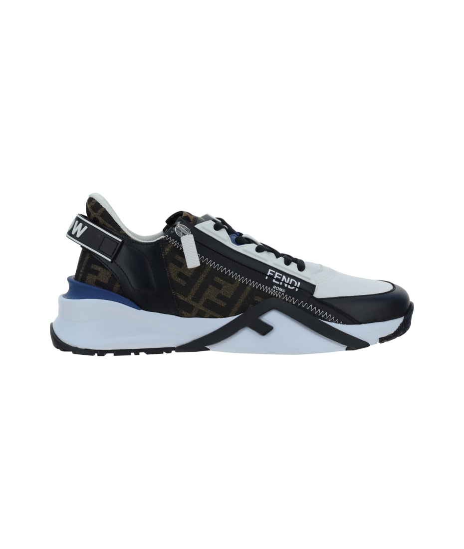 FENDI スニーカー 38 24cm NIB $1050 Fendi Men Flow Knit Low Top Sneakers Lilac/Purple