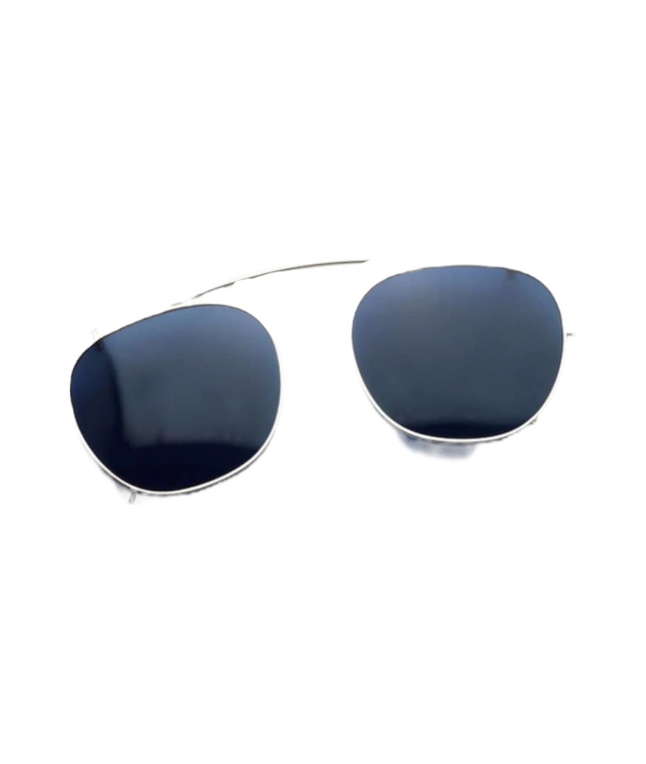 Julius Tart Optical Clip On X Ar - 46 - Silver Sunglasses 