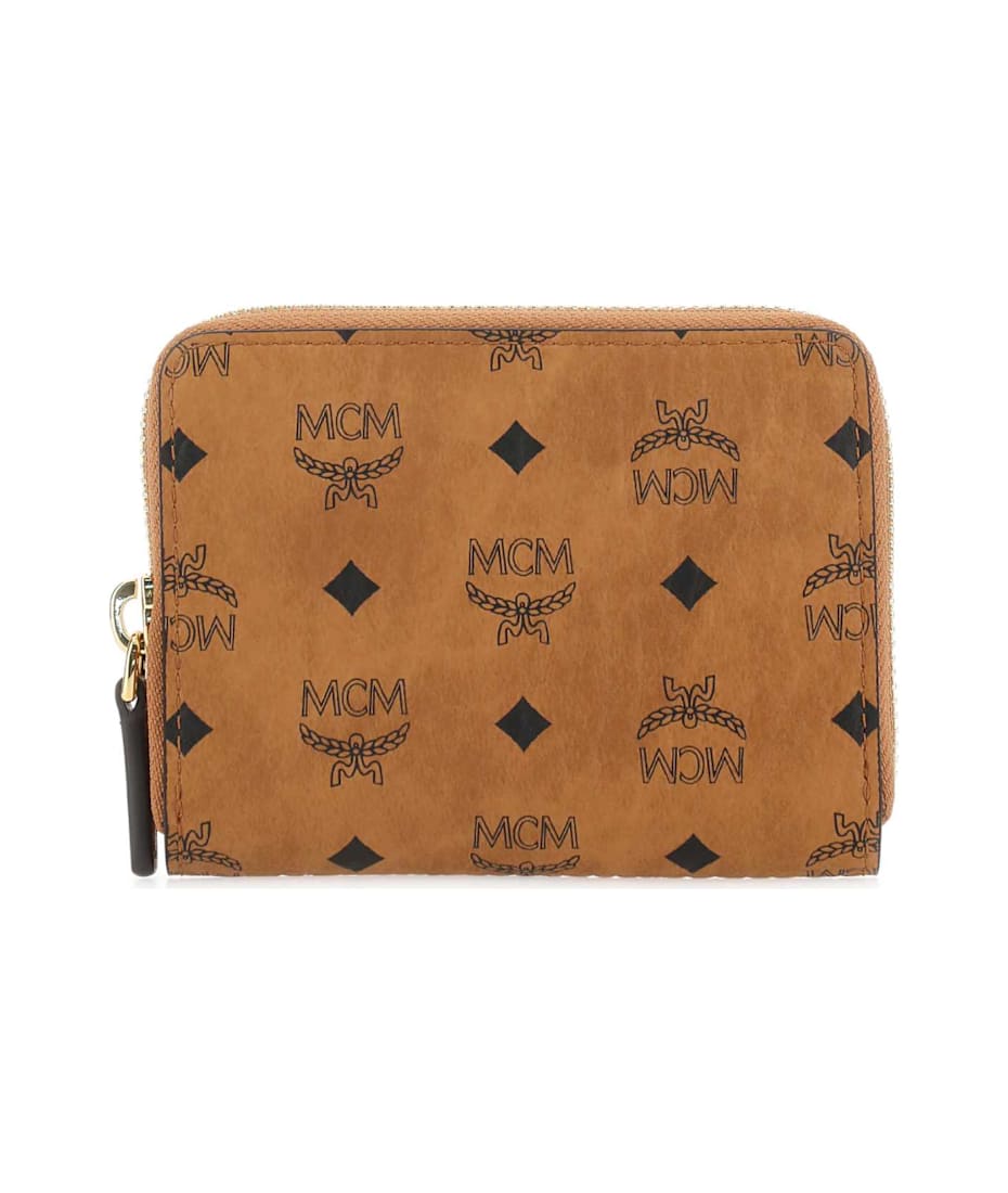 【関税&送料込】Mcm Printed Canvas Aren Wallet d76e39f77df9c0d0faba0ef17a74c5