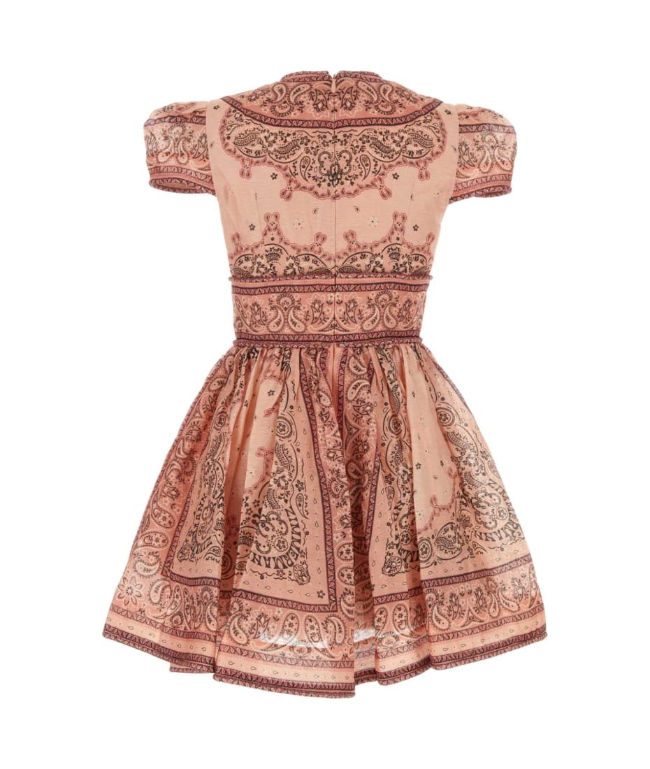 Zimmermann Printed Linen Blend Matchmaker Mini Dress | italist, ALWAYS LIKE  A SALE