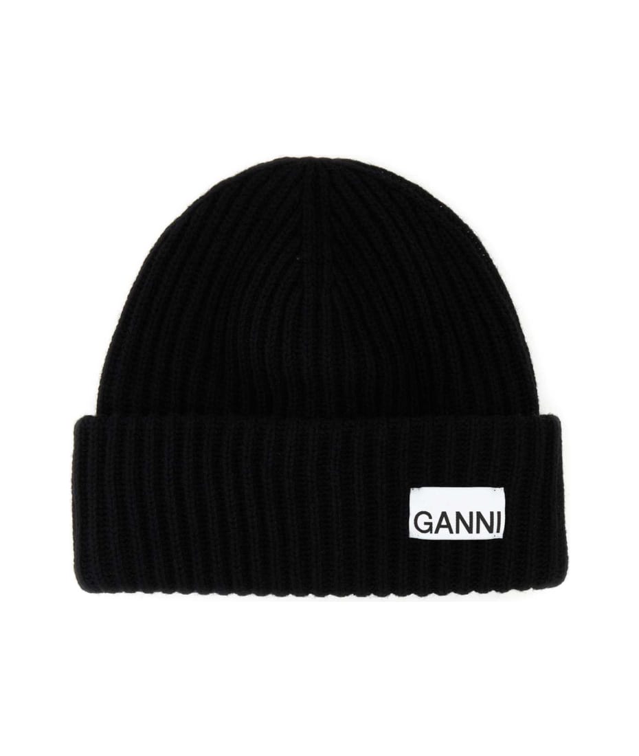 GANNI ガニー モヘア ニットキャップ すご
