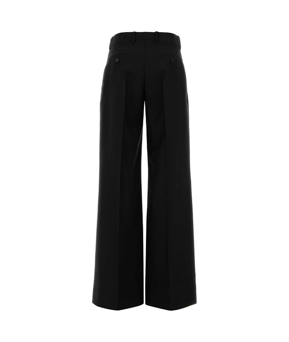 パンツ Alexander Mcqueen Embroidered Wool Wide-Leg Pant Alexander McQueen Embroidered Wool Wide-Leg Pant | Grailed