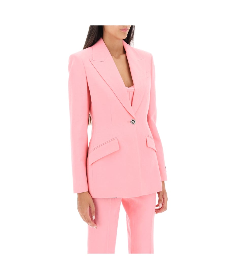 ジャケット VERSACE SINGLE BREASTED MEDUSA JACKET Versace Single Breasted Medusa Jacket | italist