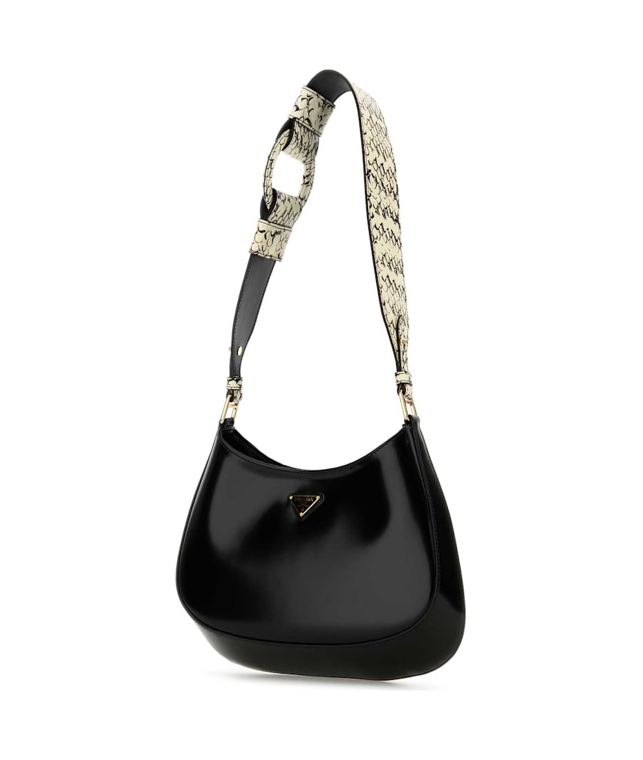 ショルダーバッグ・ポシェット PRADA Black leather Cleo shoulder bag 16175632_37180189_600.jpg