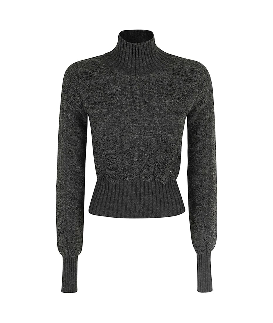 MM6 Maison Margiela Turtleneck Knitted Sweater | italist, ALWAYS