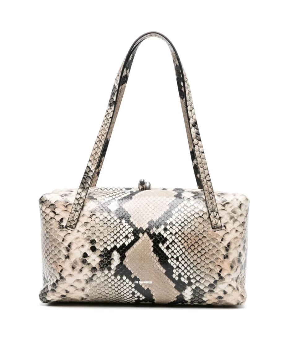 Jil Sander Snake Print Goji Pillow Bag | italist