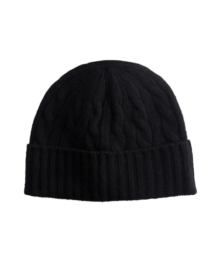 ralph lauren wool hat black