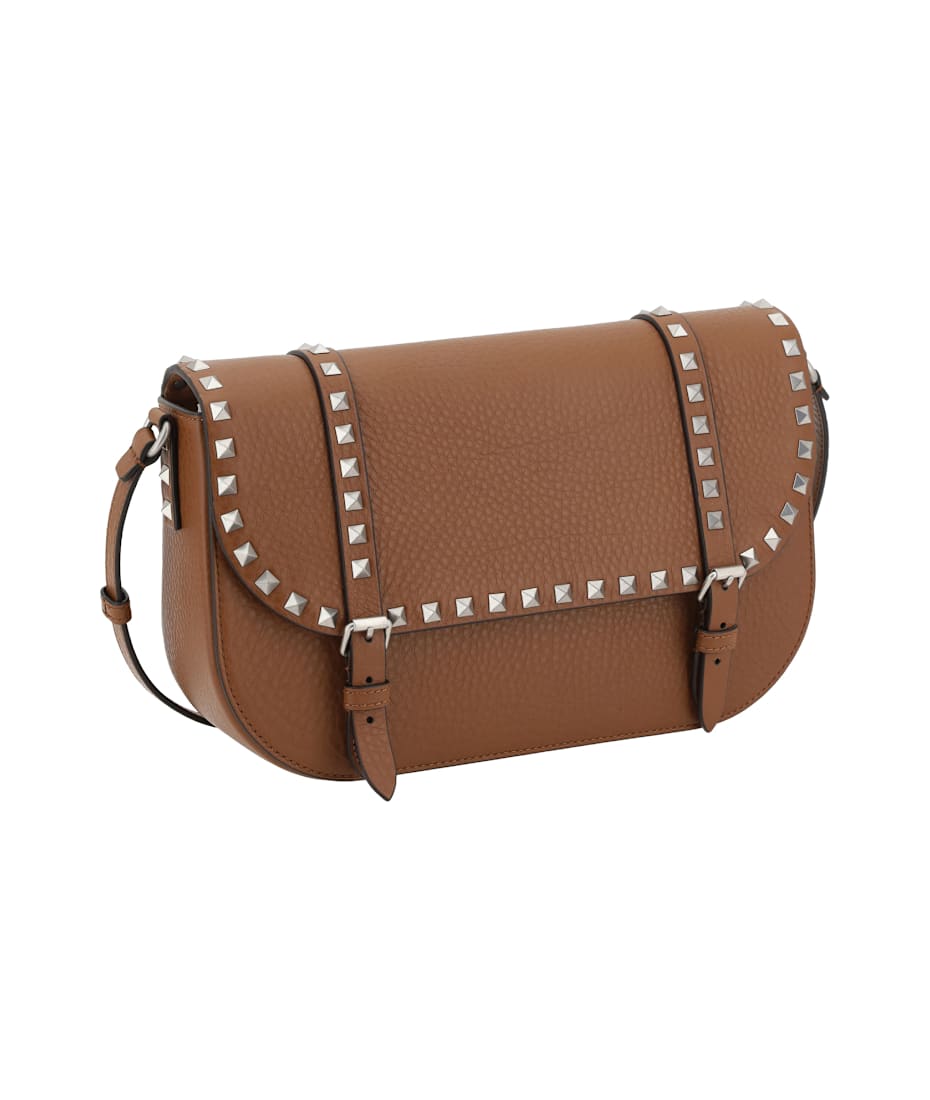 Valentino Garavani Rockstud Messenger Shoulder Bag | italist
