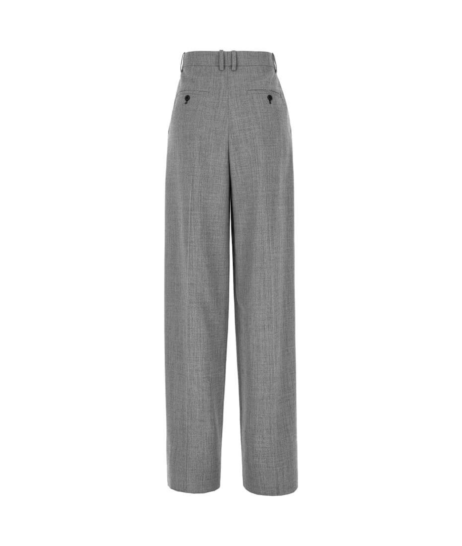 【送料&関税込】Saint Laurent Wool Pants Saint Laurent Wide-Leg Pants in Wool | Saks Fifth Avenue
