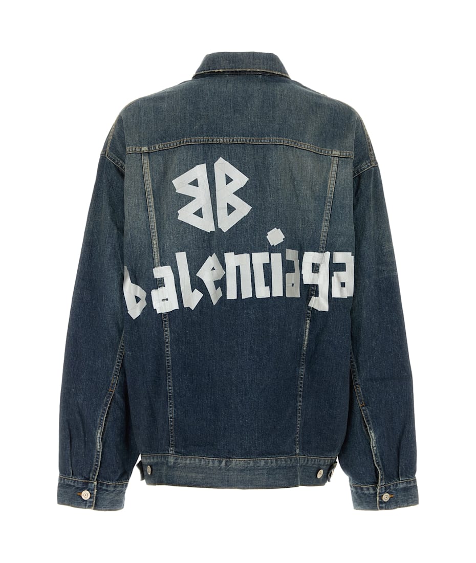 【送料&関税込】Balenciaga Denim Oversize Jacket Balenciaga Denim Oversize Jacket | italist