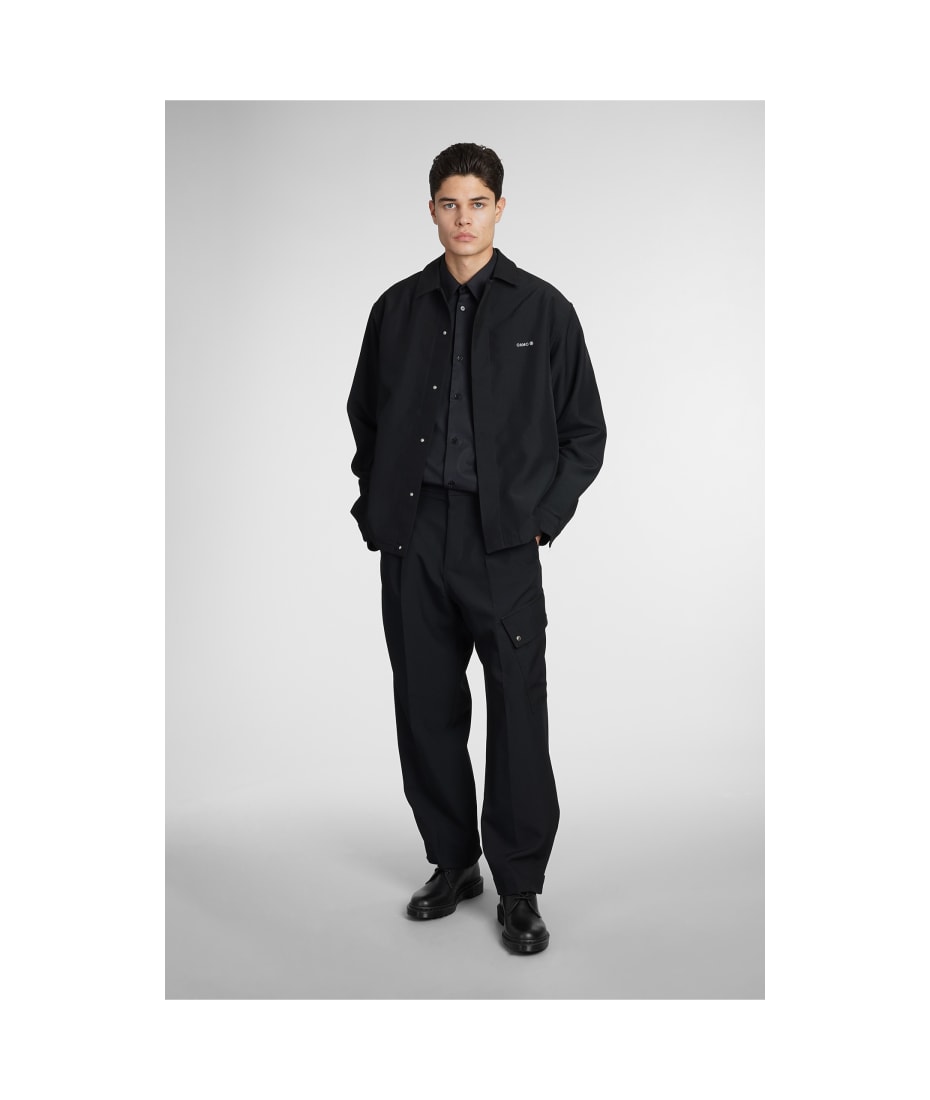 OAMC Mark Shirt Woven Shirt In Black Cotton | italist, ALWAYS LIKE 