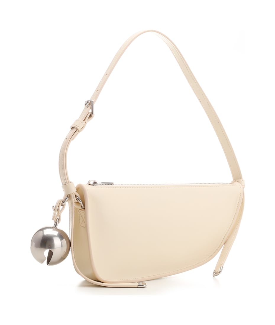 BurberryバーバリーShield Charm Sling Bagショルダーバッグ Burberry Shield レザー ショルダーバッグ ミニ | ブラック