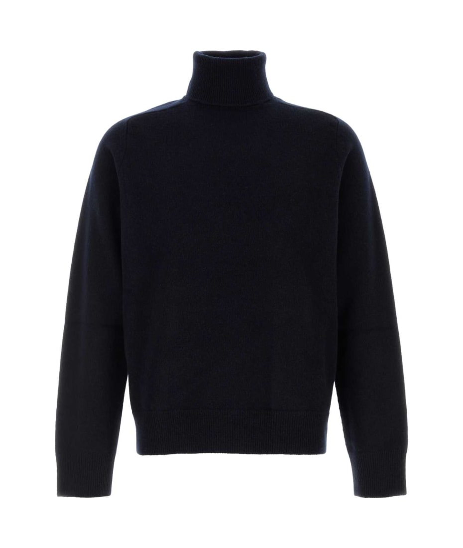 【関税&送料込】Maison Margiela Midnight Blue Mohair Blend P Maison Margiela Knitted mohair-blend Cardigan | Blue | FARFETCH