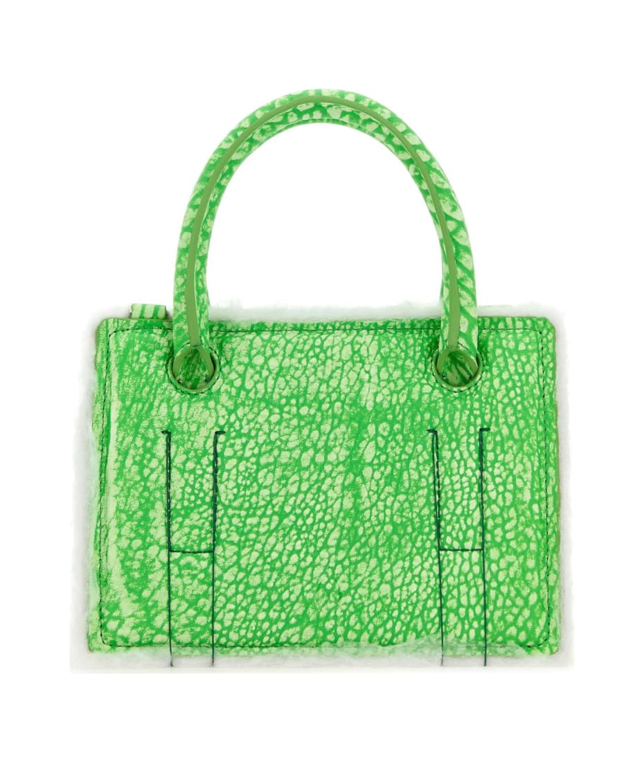 Dentro Printed Leather Mini Otto Handbag | italist