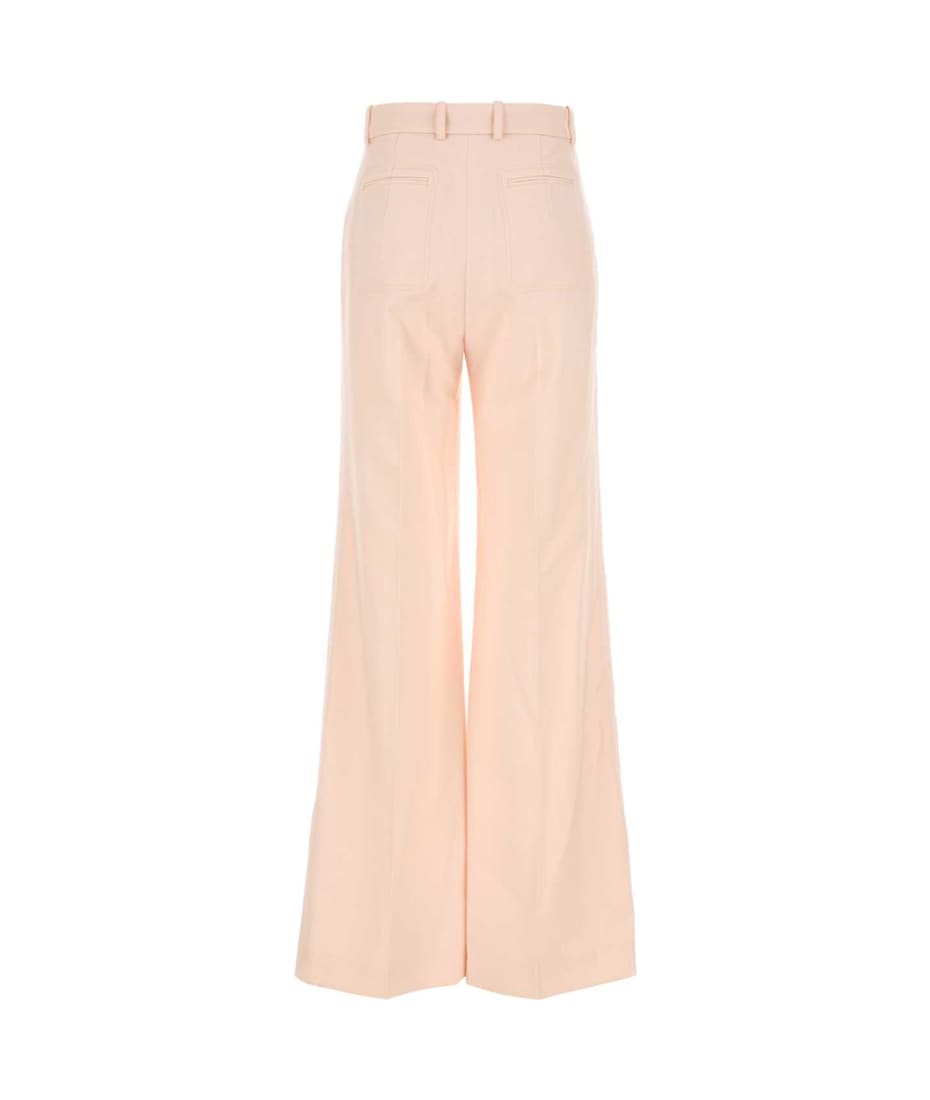 パンツ CHLOE LIGHT PINK WOOL PANT Chloé Light Pink Wool Pant | italist