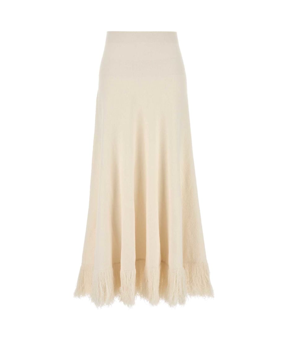 スカート Bottega Veneta Ivory Boucle Skirt Bottega Veneta Ivory Bouclã© Skirt | italist