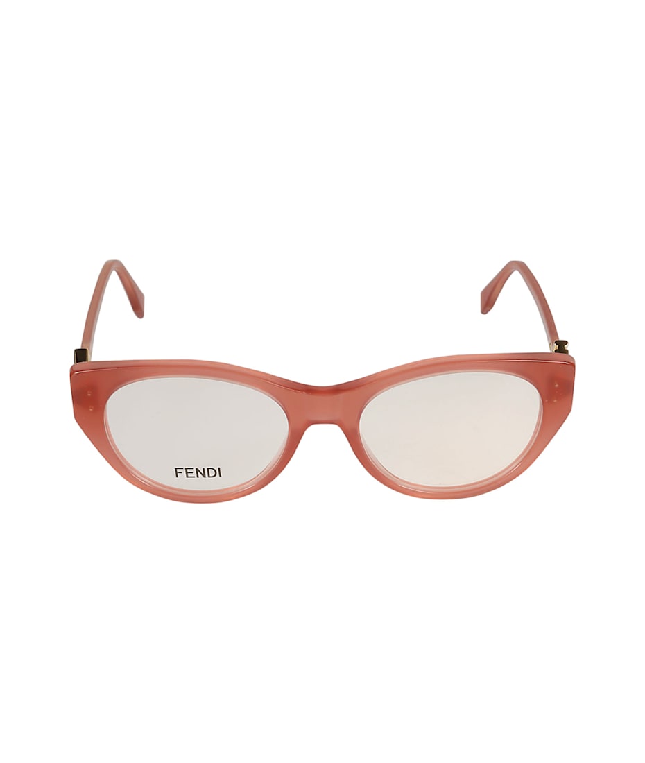 【送料&関税込】Fendi Logo Lens Round Frame Fendi Logo Lens Round Frame | italist