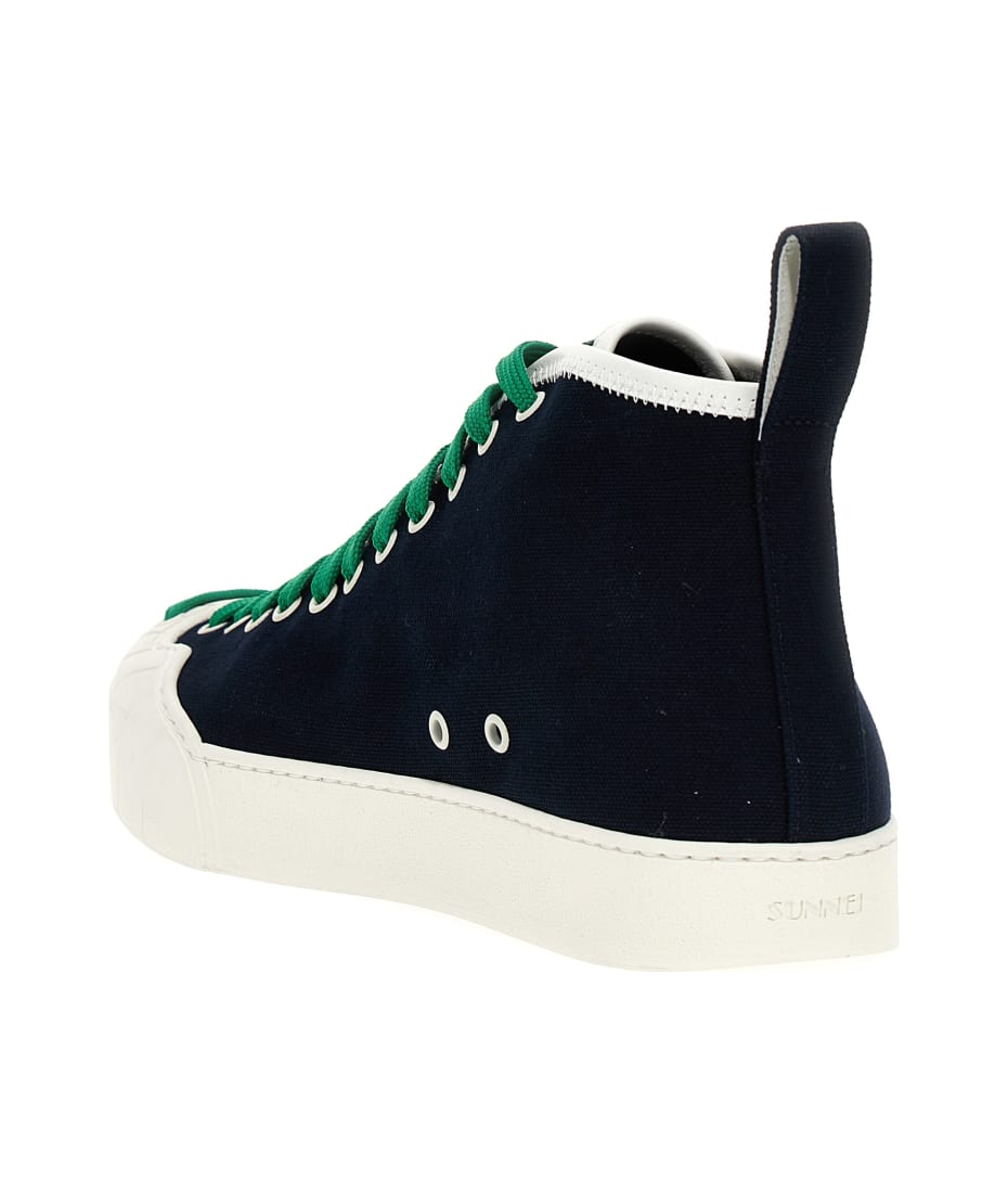 SUNNEI｜SNEAKERS (TU ISI (SHOXSNK011 CAN001 001)) ISI SHOES / white and bluette – SUNNEI