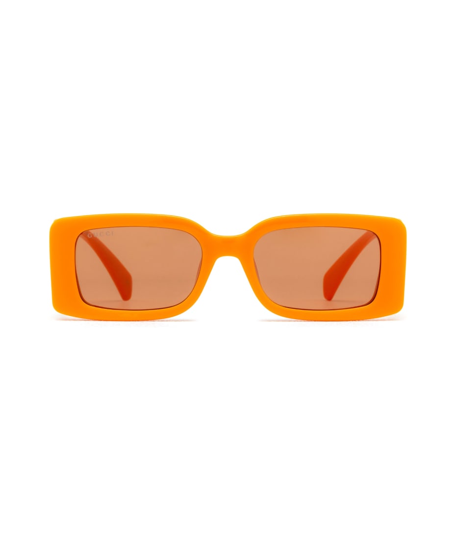 Gucci Eyewear Gg1325s Orange Sunglasses italist