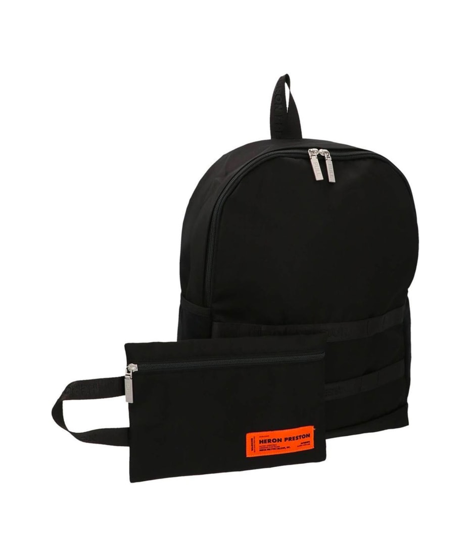 HERON PRESTON Logo Backpack | italist