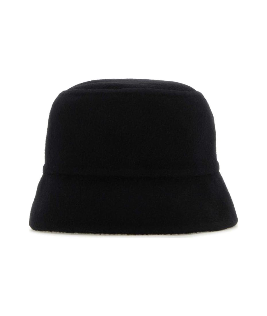 ハット Prada Midnight Blue Cashmere Bucket Hat Prada Midnight Blue Cashmere Bucket Hat | italist