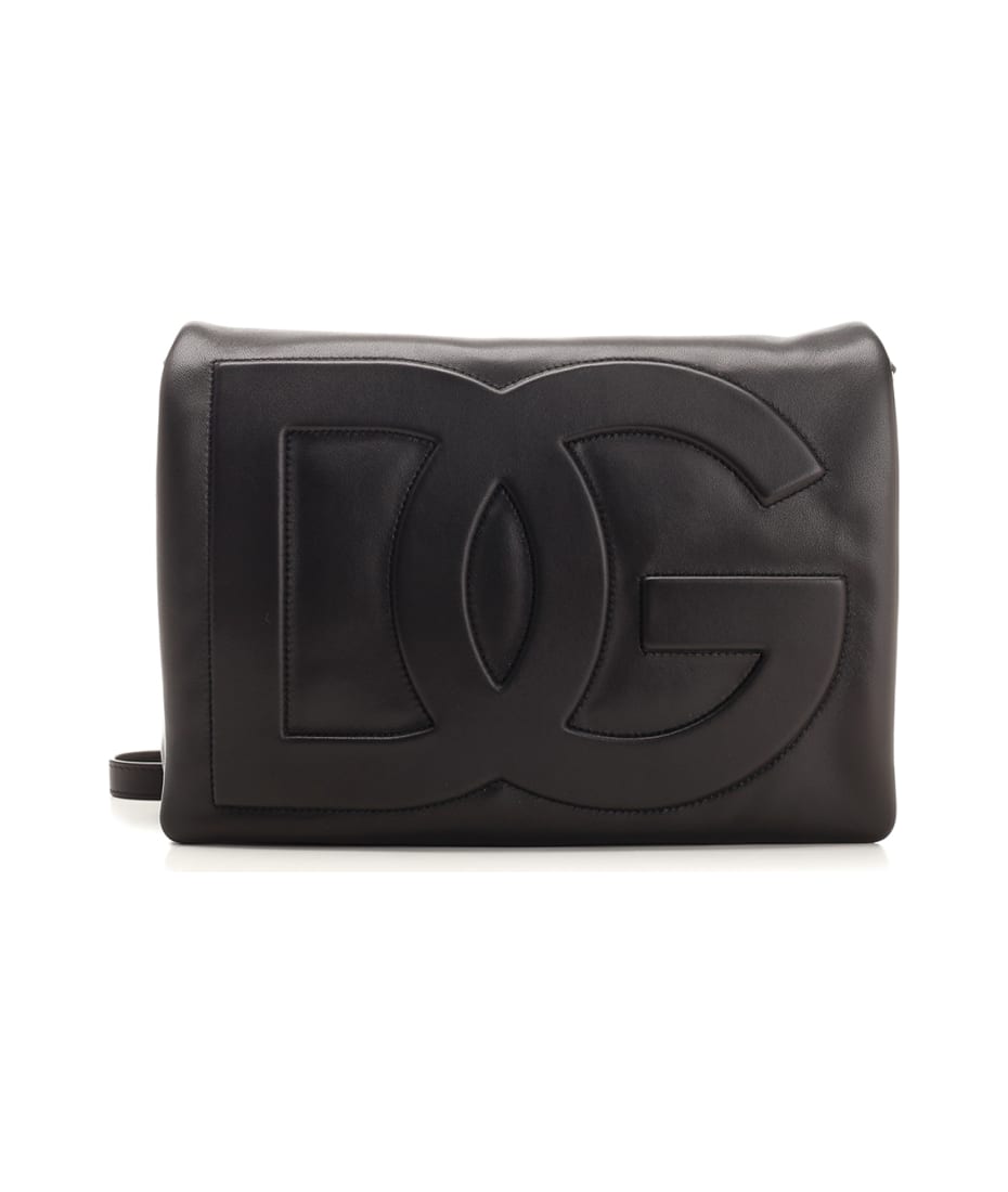Women's Patent leather DG Logo Bag crossbody, DOLCE & GABBANA