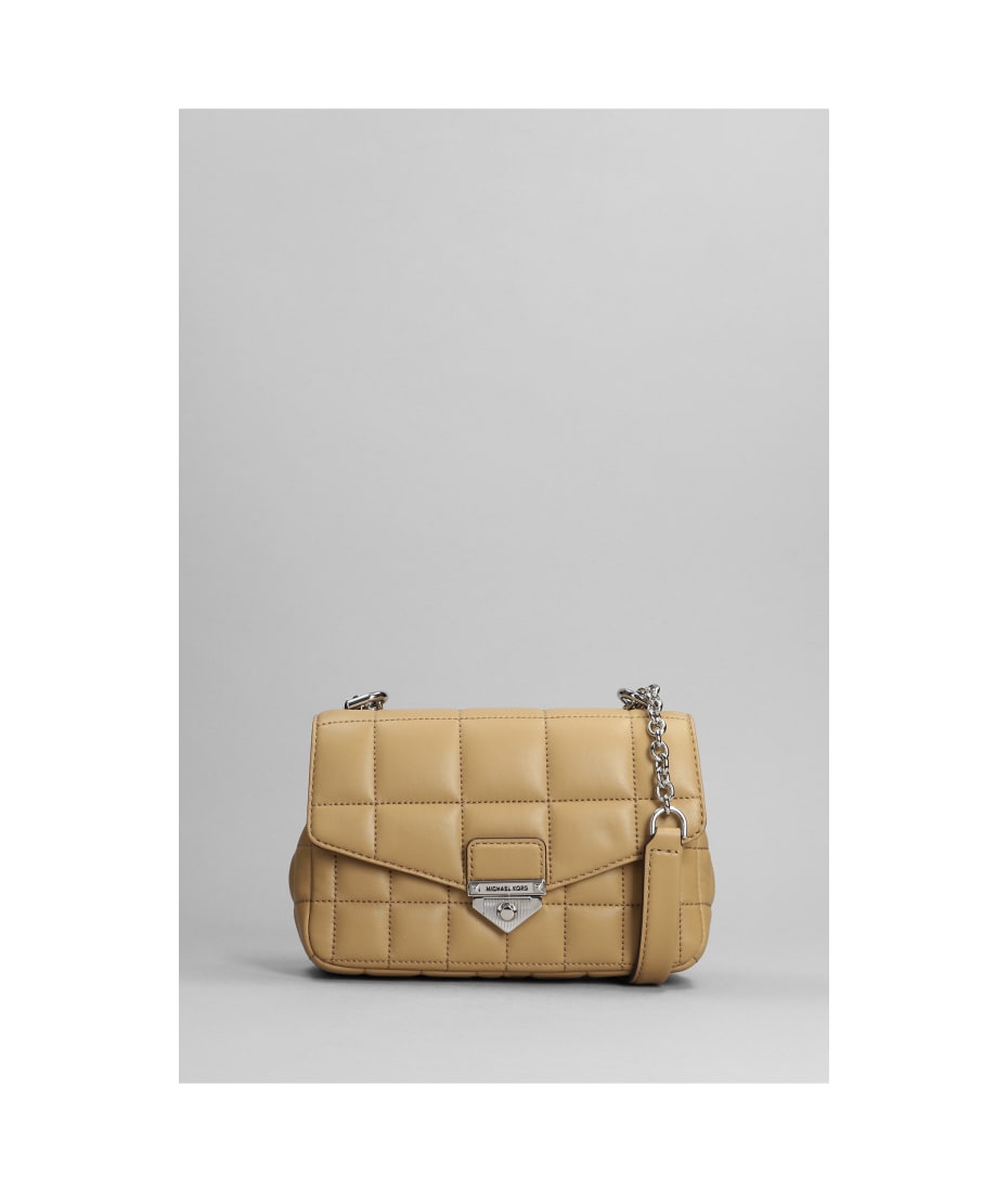 Michael Kors Soho Shoulder Bag In Camel Leather | italist, ALWAYS LIKE A  SALE