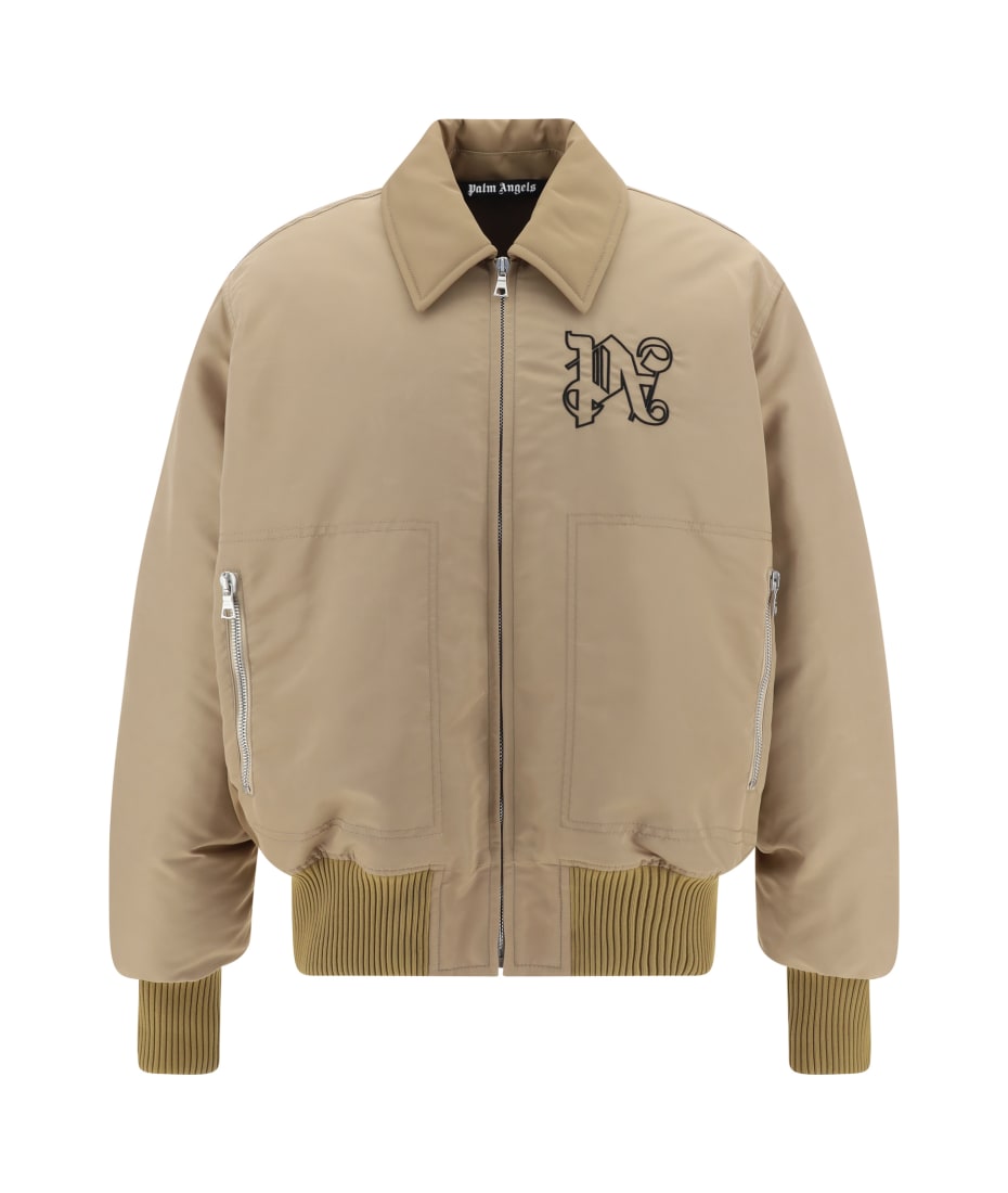 Palm Angels Monogram Classic Varsity Jacket